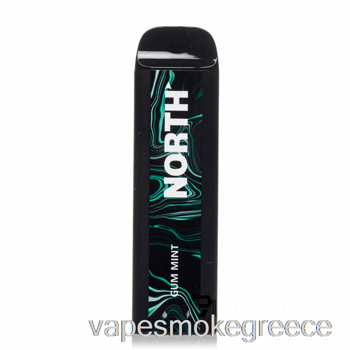 Vape Greece North 5000 τσίχλα μιας χρήσης μέντα